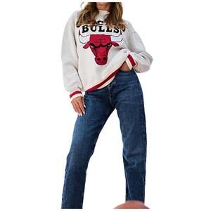 NEW TEREZ chicago bulls sweater in sugar swizzle